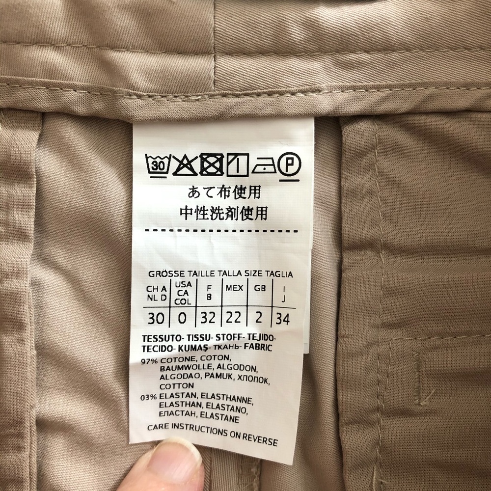 ❌ ❌ ❌ NWOT Max Mara Weekend Osella Cotton Blend Cigarette Trousers - Picture 6 of 10
